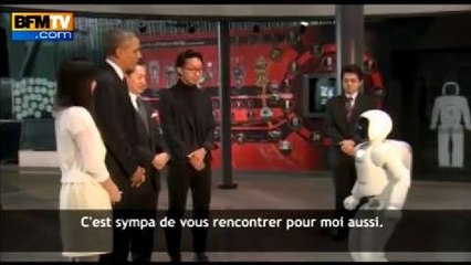 24h en vidéo - 24/04 - Barack Obama joue avec un robot ; l’armée ukrainienne riposte