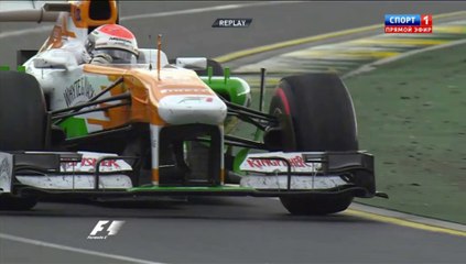 Formula 1 slow motion 2013