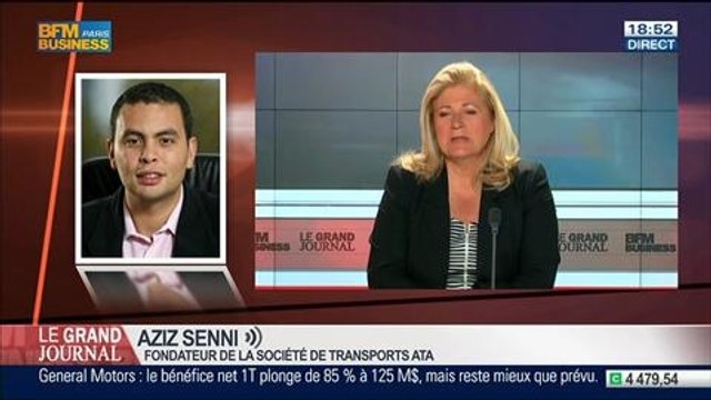 Bertrand Jacquillat et Aziz Senni, dans Le Grand Journal - 24/04 4/4