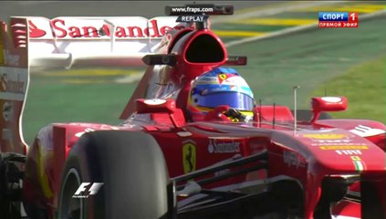 Formula 1 slow motion 2013