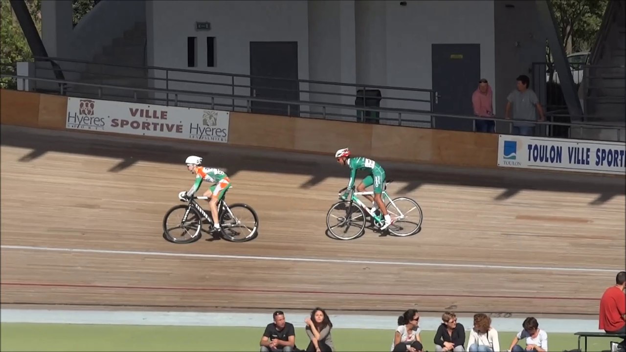 Piste Hyères 22 avril 2014 finale vitesse minimes