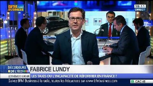 La guerre des taxis relève-t-elle l'incapacité de réformer en France ?, dans Les Décodeurs de l'éco - 24/04 1/5
