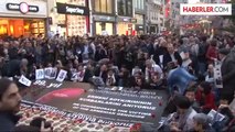 1915 Olaylarında Hayatını Kaybedenler İçin Taksim'de Anma 1