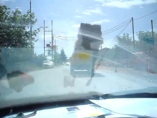 Παραλίγο ατύχημα στη Λαμία