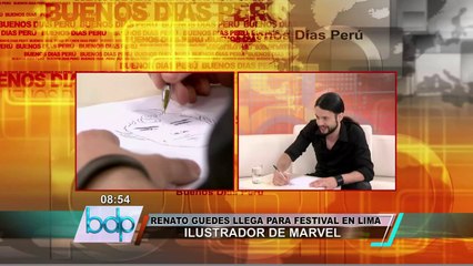 Renato Guedes de Marvel dará cátedra de dibujo en Pop Corn Festival