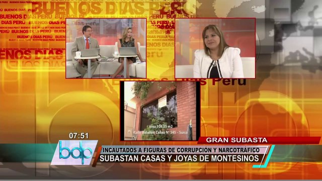 Conabi subasta bienes incautados a figuras de corrupción y narcotráfico