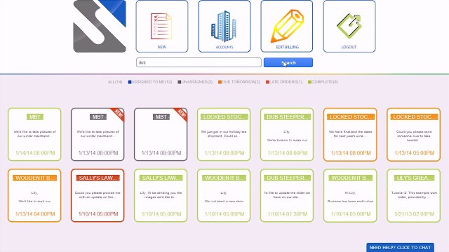 How to Search for Tasks Using the SQRES Task Management Web App
