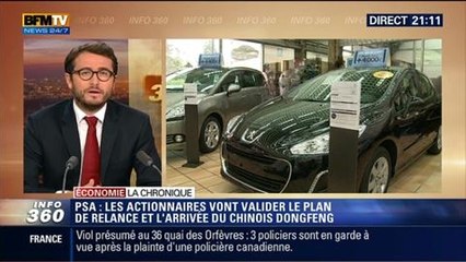 L'Éco du soir: Les actionnaires de PSA vont valider l'arrivée au capital de l'Etat français et du groupe chinois Dongfeng - 24/04