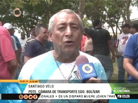 Transportistas de Guayana están en paro para exigir Bs. 2 en aumento de pasaje