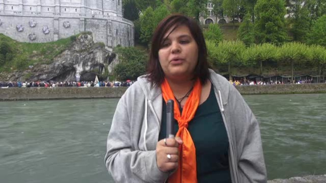 Lourdes 2014 - Témoignage de Virginie, jeune animatrice