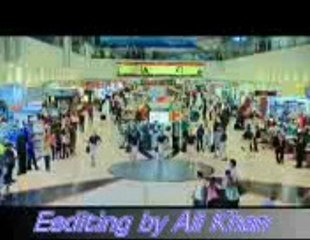 Wonderful Dance At DUBAI Airport With Pashto Music By AMKhan7.