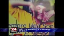 Joven peruano que viajó en busca de un sueño a Chile murió atropellado