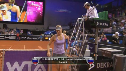 WTA Stuttgart - Sharapova sobrevive ante Pavlyuchenkova