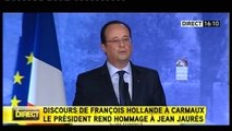 Jeunesse : François Hollande rend hommage à Jean Jaurès