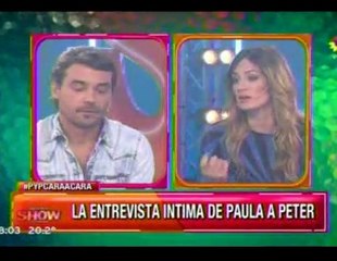 Paula en Este es el Show 6 (PyP cara a cara 1) - 24 de Abril