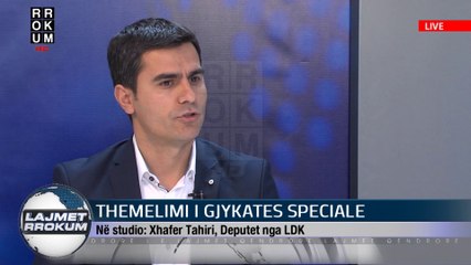 NE FOKUS: THEMELIMI I GJYKATES SPECIALE. NE STUDIO XHAFER TAHIRI