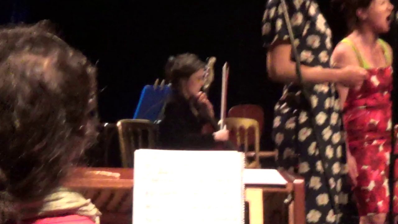 répétition "fortuna orchestra" théâtre municipal de Perpignan