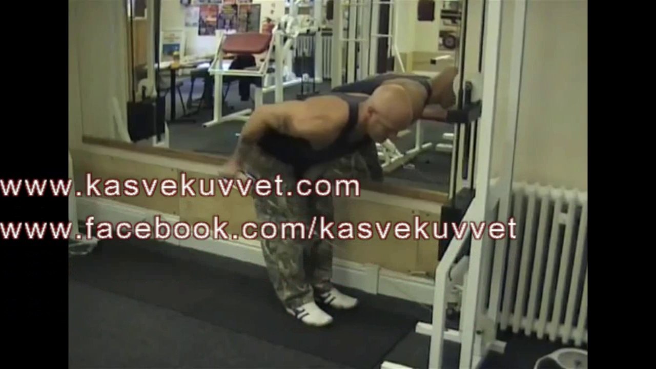 Reverse Grip Cable Triceps Kickback