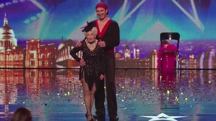 80-Year-Old Woman's Salsa Moves Stun Britain's Got Talent