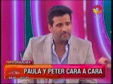 Pedro Alfonso y Paula Chaves cara a cara