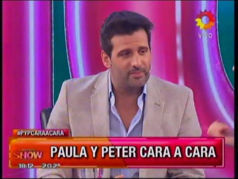 Pedro Alfonso y Paula Chaves cara a cara
