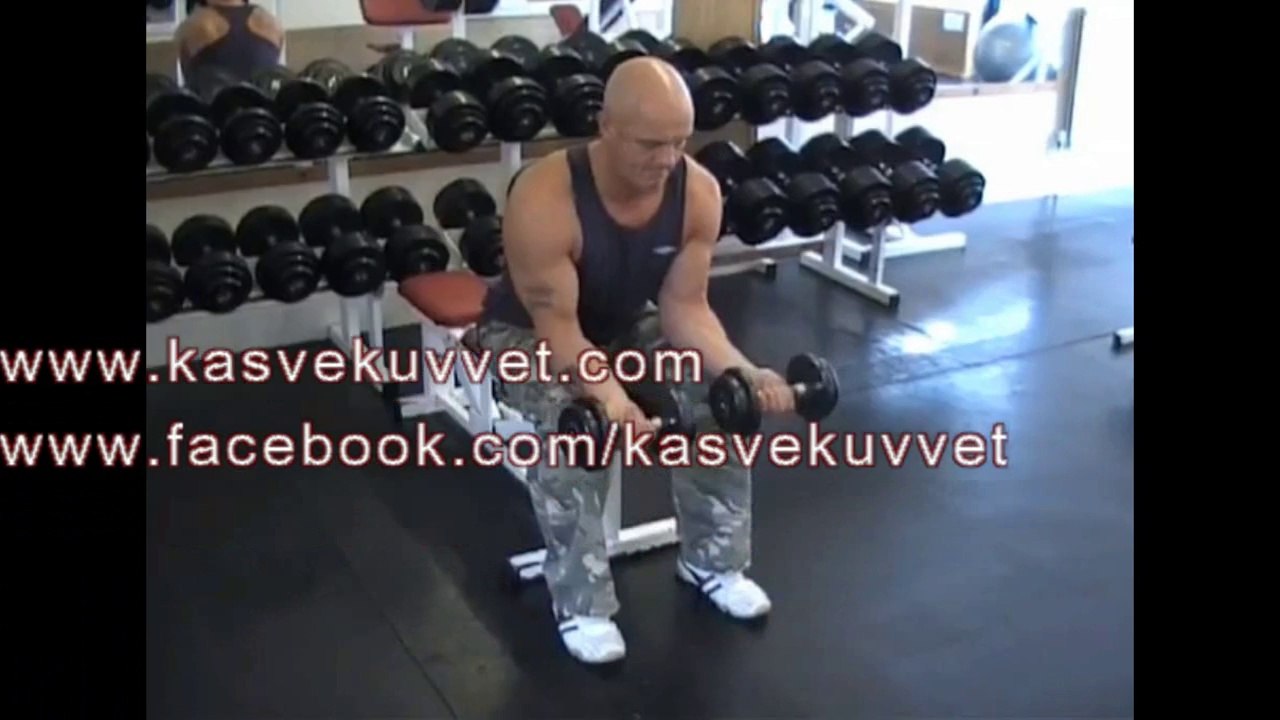 Seated Dumbell Wrist Curl