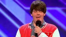 He surprised his parents when he showed up on X Factor UK stage to sing