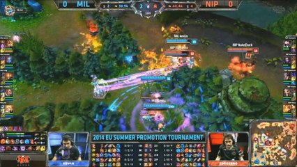LCS EU Up & Down Millenium vs NiP Game 1