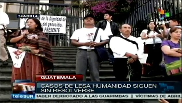 Guatemala celebra 16 años del informe sobre violaciones a DD.HH.