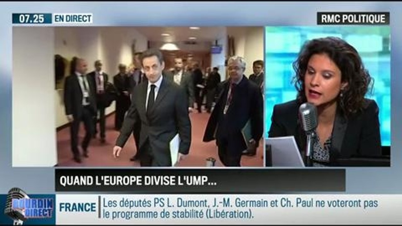RMC Politique : Quand l'Europe divise l'UMP – 25/04