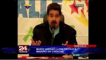 Mario Vargas Llosa lamentó la crisis económica y social de Venezuela