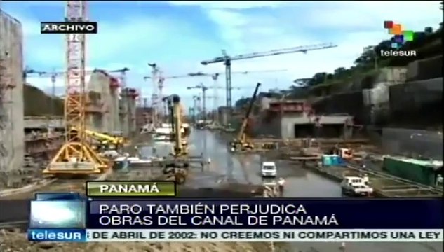 Panamá: huelga de trabajadores de construcción paralizan 96% de obras