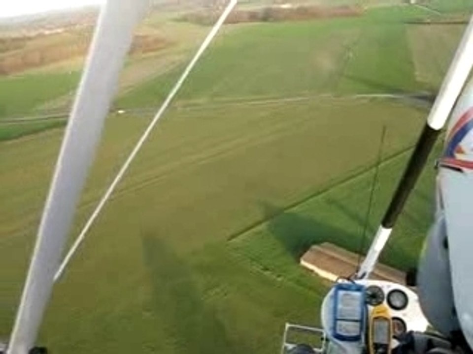 atterrissage en ulm pendulaire