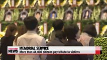Korea mourns victims at Ansan memorial hall