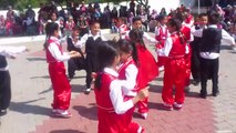 Konaklı İlkokulu çayda 23 Nisan Ulusal egemenlik ve çocuk bayramı çayda çıra gösterisi