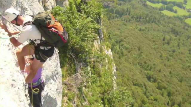 DROMEDECANYON - Via de la Vierge du Vercors