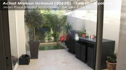 A vendre - Maison/villa - Uchaud (30620) - 6 pièces - 150m²