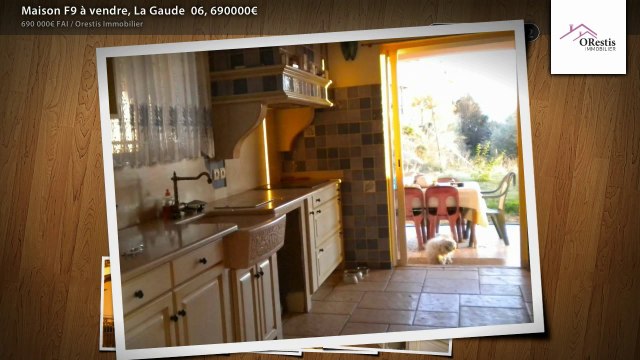 Maison F9 à vendre, La Gaude 06, 690000€