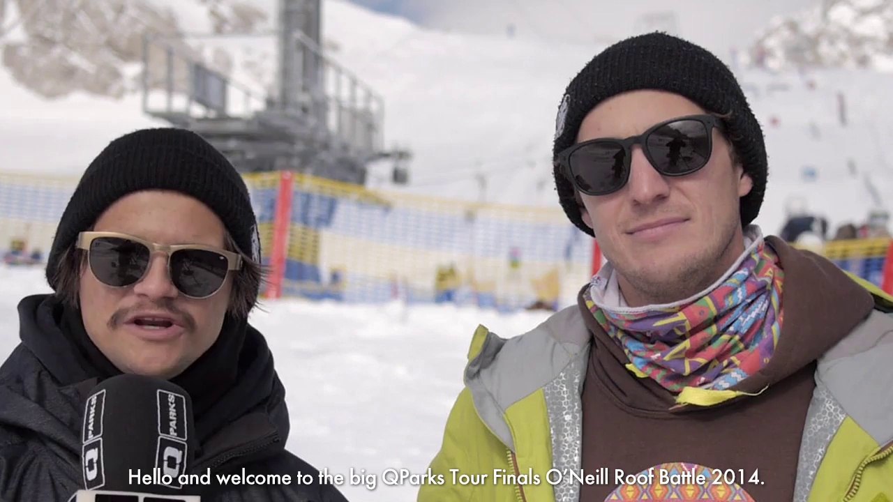 Superpark Dachstein: O'Neill Roof Battle - QParks Freeski Tour Finals: 19-04-14