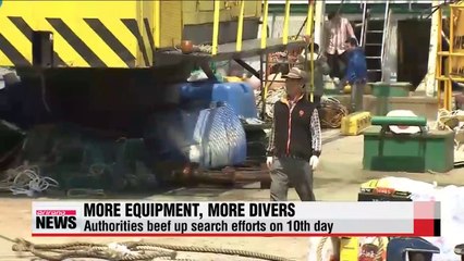 Ferry Disaster All-out search efforts on day 10