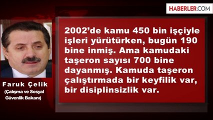 Bakan Açıkladı, Taşeron İşçiler Kadroya Geçiyor