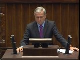 Poseł Marek Domaracki - Wystąpienie z dnia 23 kwietnia 2014 roku.