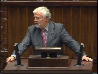 Poseł Ryszard Zbrzyzny - Wystąpienie z dnia 23 kwietnia 2014 roku.