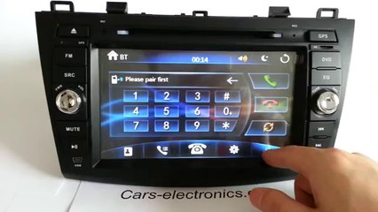 Special car DVD player GPS for Mazda 3 year 2010 2011 2012 2013 2014