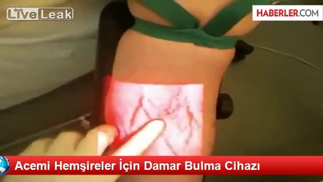 Acemi Hemşireler İçin Damar Bulma Cihazı