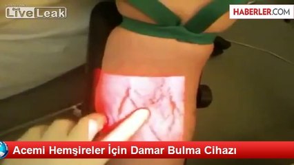 Acemi Hemşireler İçin Damar Bulma Cihazı