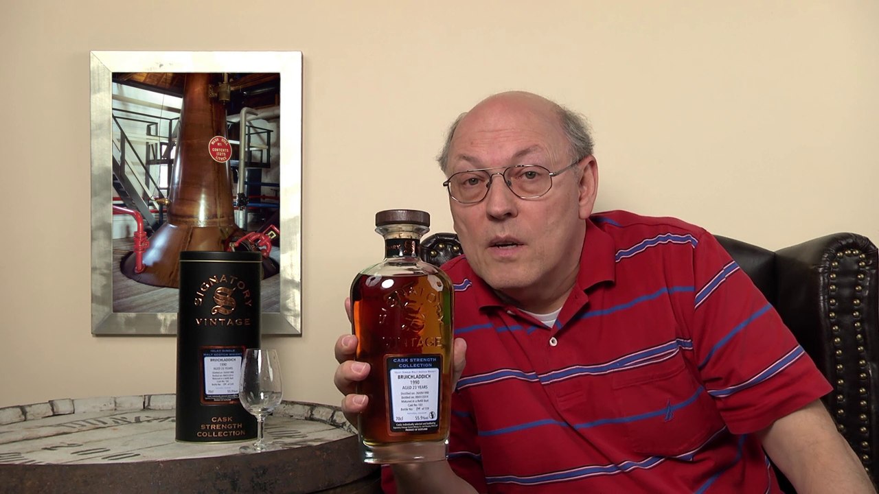 Whisky Tasting: Bruichladdich 23 years 1990 Signatory Vintage