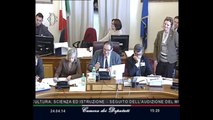 Roma - Seguito audizione Ministro Giannini (24.04.14)