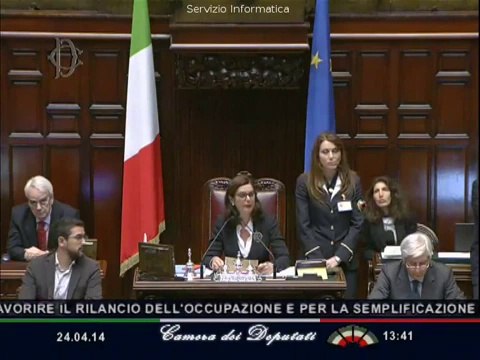 Roma - Boldrini all'Aula La Convenzione di Istanbul in vigore dal 1° Agosto (24.04.14)