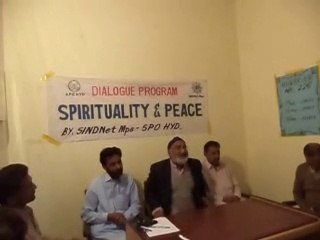 Sir ILLYAS sb. Professor - Part Four - SINDNet Lecture Program of "SPIRITUALITY AND PEACE"